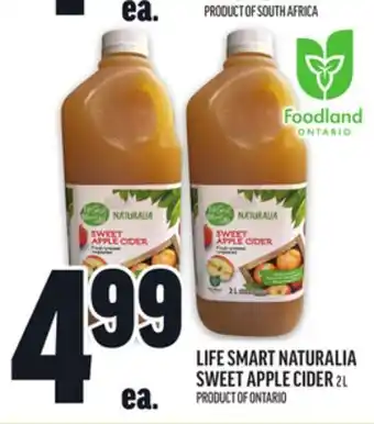 Metro LIFE SMART NATURALIA SWEET APPLE CIDER offer