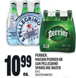 Metro PERRIER, MAISON PERRIER OR SAN PELLEGRINO SPARKLING WATER offer