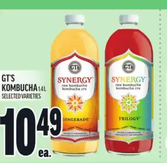 Metro GT'S KOMBUCHA offer