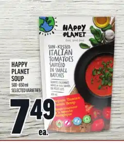 Metro HAPPY PLANET SOUP offer