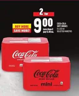 Metro COCA-COLA SOFT DRINKS offer