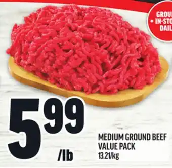 Metro MEDIUM GROUND BEEF VALUE PACK offer
