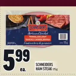 Metro SCHNEIDERS HAM STEAK offer