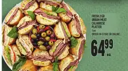 Metro FRESH 2 GO URBAN MEAT CALABRESE PLATTER offer