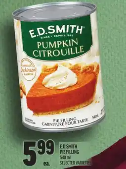 Metro E. D. SMITH PIE FILLING offer