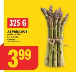 No Frills ASPARAGUS offer