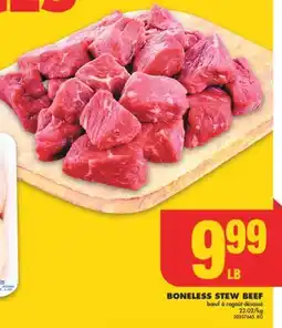No Frills BONELESS STEW BEEF offer