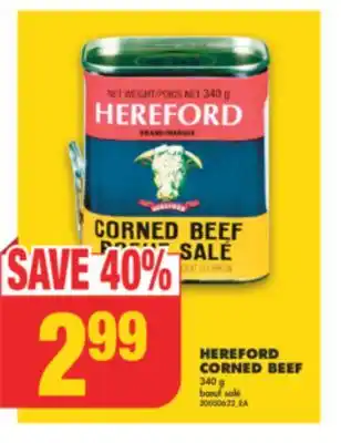 No Frills HEREFORD CORNED BEEF 340 g offer
