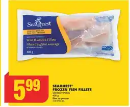 No Frills SEAQUEST FROZEN FISH FILLETS, 400 g offer