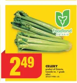 No Frills CELERY offer