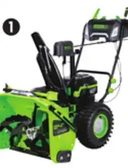 Canadian Tire GREENWORKS 60V 3 x 5Ah 2-Stage Cordless Snowblower, 24˝ offer