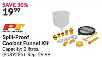 Princess Auto Spill-Proof Coolant Funnel Kit offer