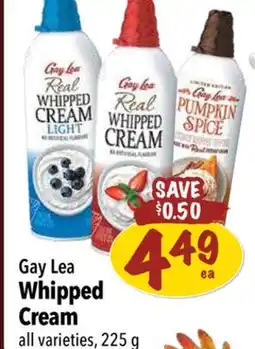 Farm Boy Gay Lea Whipped Cream offer