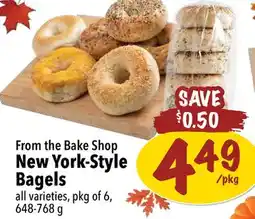 Farm Boy From the Bake Shop New York-Style Bagels offer