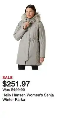 Sport Chek Helly Hansen Women's Senja Winter Parka offer