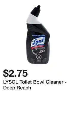 Dollarama LYSOL Toilet Bowl Cleaner - Deep Reach offer