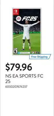 Walmart NS EA SPORTS FC 25 offer