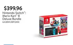Walmart Nintendo Switch : Mario Kart 8 Deluxe Bundle offer