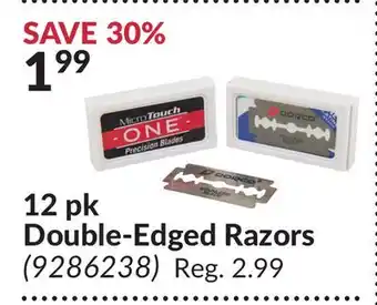 Princess Auto 12 pk Double-Edged Razors offer