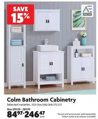 Home Hardware Colm Bathroom Cabinetry offer
