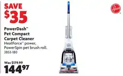 Home Hardware PowerDash Pet Compact Carpet Cleaner offer