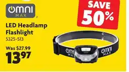Home Hardware LED Headlamp Flashlight offer