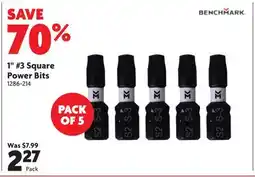 Home Hardware 1 #3 Square Power Bits offer