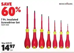 Home Hardware 7 Pc. Insulated Screwdriver Set offer