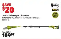 Home Hardware 20V 8 Telescopic Chainsaw offer