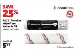 Home Hardware 9-1/2 Premium Microfibre Roller Refill offer