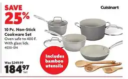Home Hardware 10 Pc. Non-Stick Cookware Set offer
