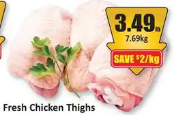 Starsky Fresh Chicken Thighs offer