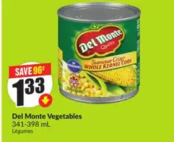 Chalo FreshCo Del Monte Vegetables 341-398 mL offer