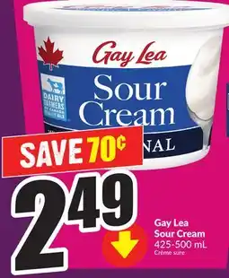 Chalo FreshCo Gay Lea Sour Cream 425-500 mL offer
