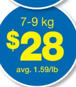 Wholesale Club TURKEY, 7-9 kg offer