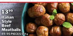 M & M Food Market Italian Style Beef Meatballs offer