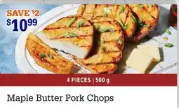 M & M Food Market Maple Butter Pork Chops offer