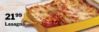 M & M Food Market Lasagna offer