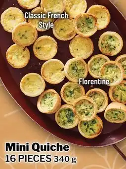 M & M Food Market Mini Quiche offer