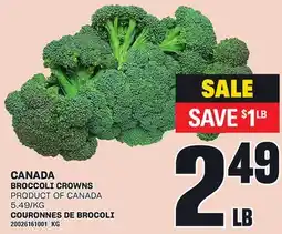 Independent City Market BROCCOLI CROWNS offer