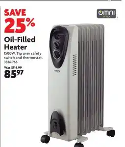 Home Hardware Oil-Filled Heater offer