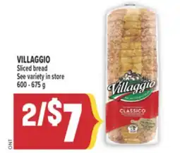 Marché Adonis VILLAGGIO Sliced bread offer