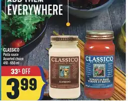 Marché Adonis CLASSICO Pasta sauce offer
