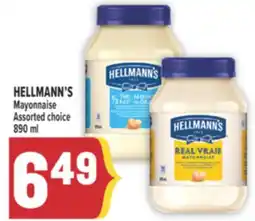 Marché Adonis HELLMANN'S Mayonnaise offer