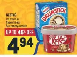 Marché Adonis NESTLÉ Ice cream or frozen treats offer