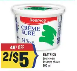 Marché Adonis BEATRICE Sour cream offer