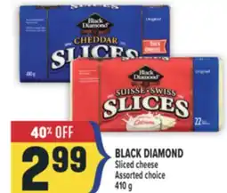Marché Adonis BLACK DIAMOND Sliced cheese offer