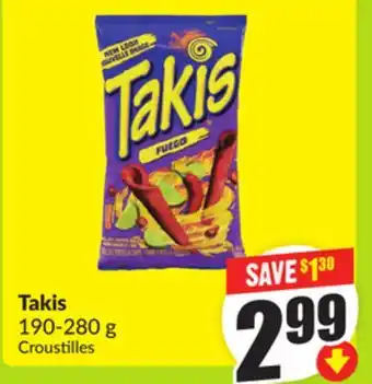 FreshCo Takis 190-280 g offer