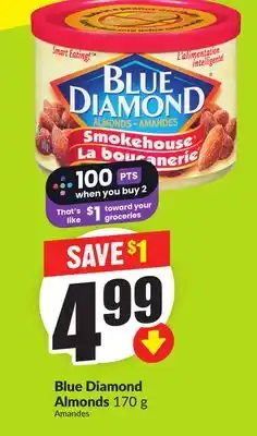 FreshCo Blue Diamond Almonds 170 g offer