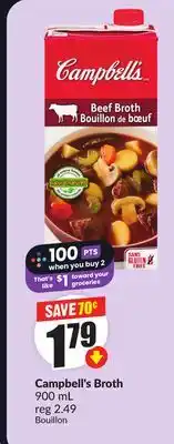 FreshCo Campbell's Broth 900 mL offer